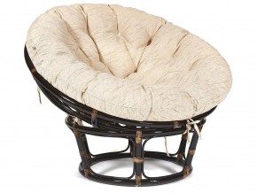 Кресло Papasan 23/01 W с подушкой Antique brown, ткань Старт в Верхней Пышме - verhnyaya-pyshma.magazin-mebel74.ru | фото