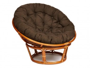 Кресло Papasan 23/01 W с подушкой Cognac, ткань Коричневый в Верхней Пышме - verhnyaya-pyshma.magazin-mebel74.ru | фото