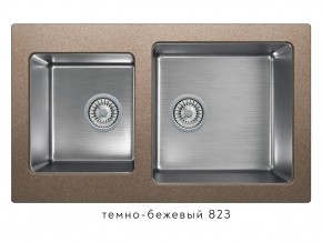 Мойка комбинированная Tolero twist TTS-840 Темно-бежевый 823 в Верхней Пышме - verhnyaya-pyshma.magazin-mebel74.ru | фото