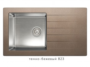 Мойка комбинированная Tolero twist TTS-860 Темно-бежевый 82 в Верхней Пышме - verhnyaya-pyshma.magazin-mebel74.ru | фото