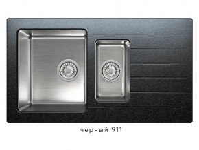 Мойка комбинированная Tolero twist TTS-890 Черный 911 в Верхней Пышме - verhnyaya-pyshma.magazin-mebel74.ru | фото