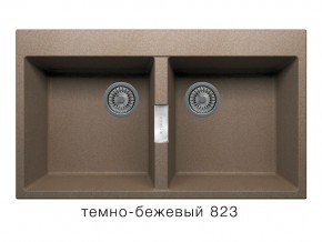 Мойка кварцевая Tolero Loft TL-862 Темно-бежевый 823 в Верхней Пышме - verhnyaya-pyshma.magazin-mebel74.ru | фото