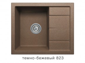 Мойка кварцевая Tolero R-107 Темно-бежевый 823 в Верхней Пышме - verhnyaya-pyshma.magazin-mebel74.ru | фото