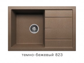 Мойка кварцевая Tolero R-112 Темно-бежевый 823 в Верхней Пышме - verhnyaya-pyshma.magazin-mebel74.ru | фото