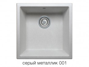 Мойка кварцевая Tolero R-128 Серый металлик 001 в Верхней Пышме - verhnyaya-pyshma.magazin-mebel74.ru | фото