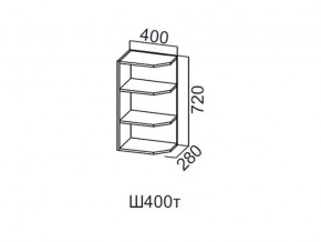 Ш400т/720 Шкаф навесной 400/720 (торцевой) в Верхней Пышме - verhnyaya-pyshma.magazin-mebel74.ru | фото