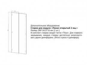 Створки для Пенал открытый в Верхней Пышме - verhnyaya-pyshma.magazin-mebel74.ru | фото